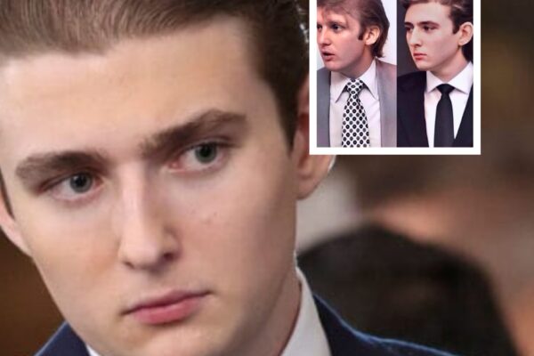 Photo of Barron Trump Goes Viral Because of Uncanny Resemblance to Young Donald